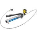 Handpumpe mit Manometer und Schlauch