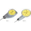 Zwei graue Messuhren mit gelbem Zifferblatt, 800 H und 800 SR