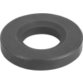 Dunkelgrauer Ring mit zentraler Öffnung
