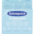 Hellblaue Verpackung mit blauem Oval und weißer Aufschrift