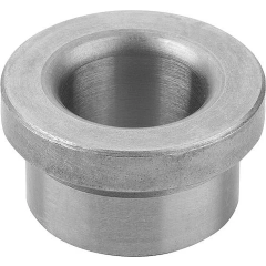 Metallischer Ring mit breitem Rand und zylindrischem Körper