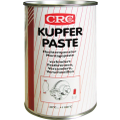 Metallische Dose mit rotem CRC-Label und schwarzer Aufschrift