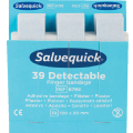 Türkische blaue Verpackung mit Aufschrift „Salvequick 39 Detectable“