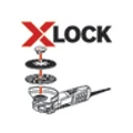 XLOCK-Schriftzug über einer Explosionszeichnung