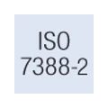 Schriftzug „ISO 7388-2“