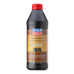 Schwarze Flasche mit rotem Schraubverschluss und Etikett